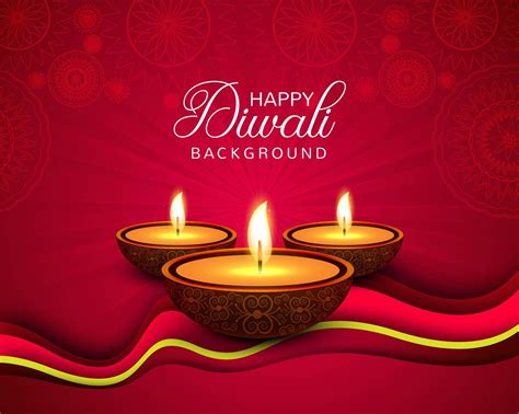 Beautiful Happy Diwali Decorative Background Vector 249307 Vector Art