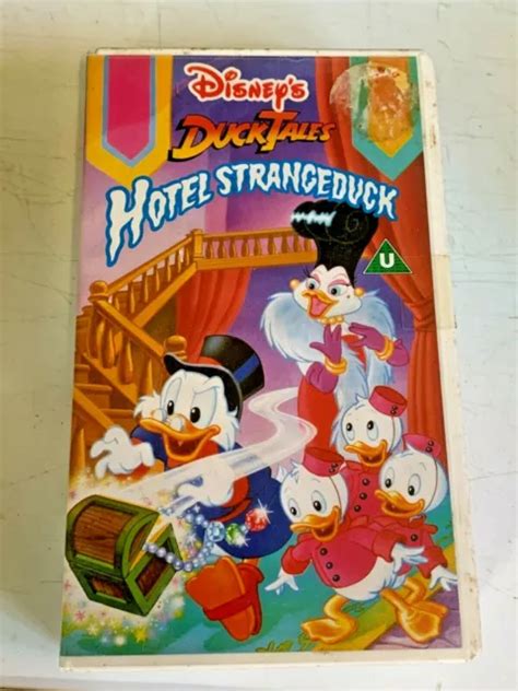 Disneys Duck Tales Hotel Strangeduck Vhs Video £599 Picclick Uk