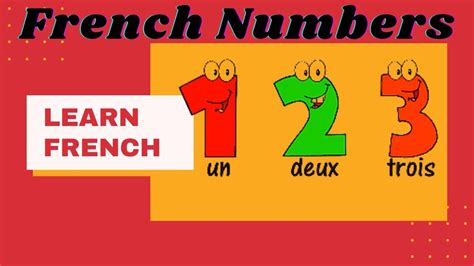 Lets Count To 10 French Learn French For Kids Easy French