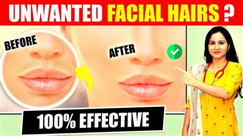 how to reduce facial hair naturally ayurveda remedy for unwanted facial hair youtube