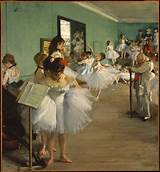 Images of The Ballet Class Edgar Degas