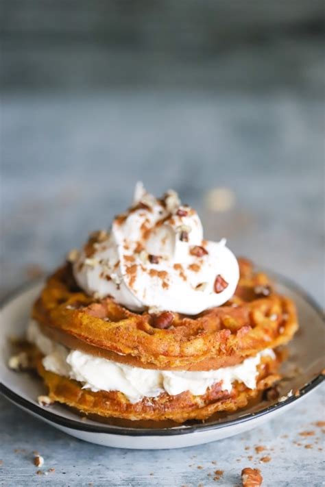 Maybe you would like to learn more about one of these? Keto Pumpkin Cheesecake Chaffle - Butter Together Kitchen