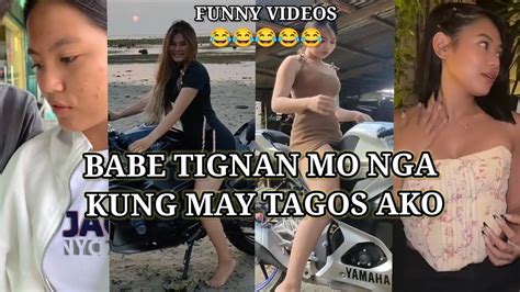 BABE TIGNAN MO NGA KUNG MAY TAGOS AKO PINOY MEMES FUNNY VIDEOS YouTube
