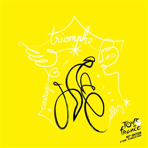 Tour De France Dft Minimalist Line Art