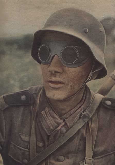 World War Ii German Goggles In War