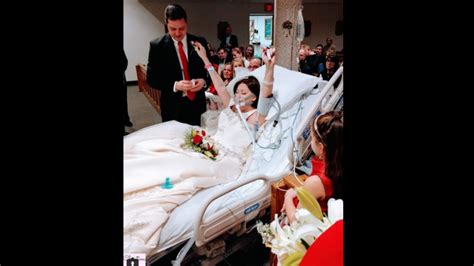 Woman Battling Cancer Gets Married Hours Before Her Death