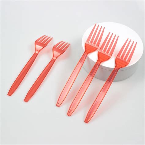 Disposable Plastic Cutlery 170mm Length Ps Plastic Fork For Restaurant