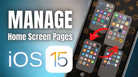 How To Rearrange And Delete Home Screen Pages On Iphone Ios 15 Update