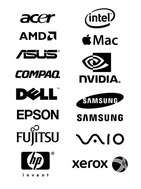 Computers Logos Computer Logo Stencil Logo Retro Logos