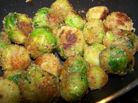 Fried brussels sprouts with shallots, honey, and balsamic vinegar recipe ». Cheesy Fried Brussels Sprouts Recipe - Food.com