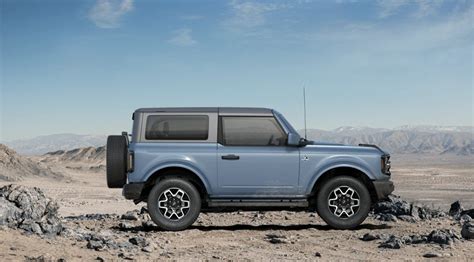 2023 Ford Bronco Adds New Azure Gray Metallic Color
