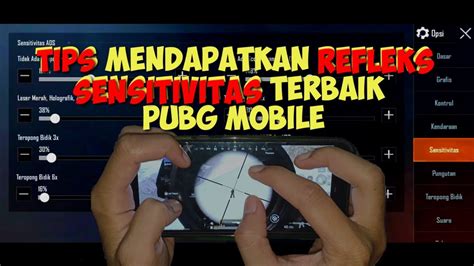 Cara Setting Sensitivitas No Recoil Seperti Pro Player Pubg Mobile Indonesia Youtube