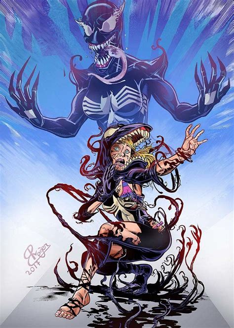 She Venom Color By Rogerbonetmartinez Marvel Venom Girl Venom