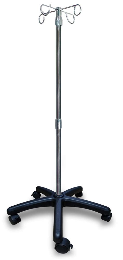 Heavy Duty Iv Pole With Wheels Iv Stand Pole 45 Lbs Capacity With