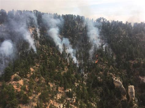 Current Closures At Grand Canyon National Park Due To Wildfire Activity