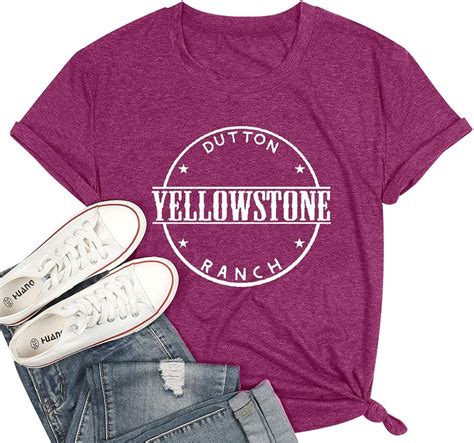 Buy Fashgl Yellowstone Dutton Ranch T Shirt Yellowstone Tv Show Tee