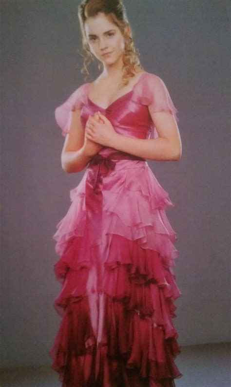 Dress is zipped on the back. Hermione's Yule Ball dress | Wedding 2 | Pinterest | Yule ball and Harry potter