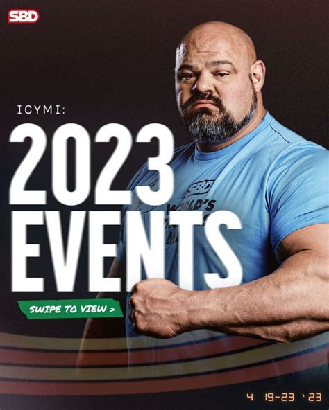 Confirmed Events For 2023 Worlds Strongest Man Competition