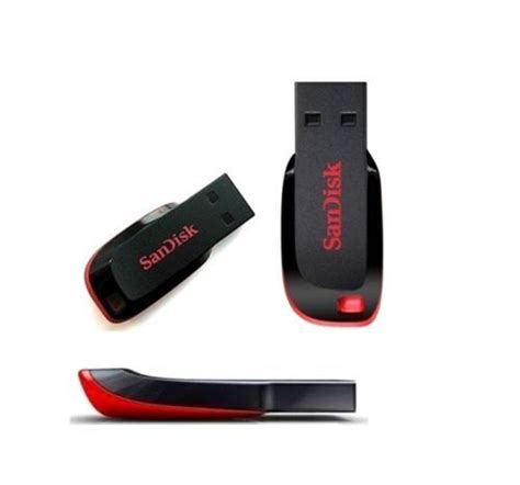 Memoria Usb Sandisk Cruzer Blade Cz 50 16gb Su Tienda Online