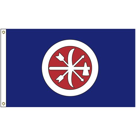 Nat 3×5 Choctaw 3′ X 5′ Choctaw Brigade Tribe Flag With Heading And