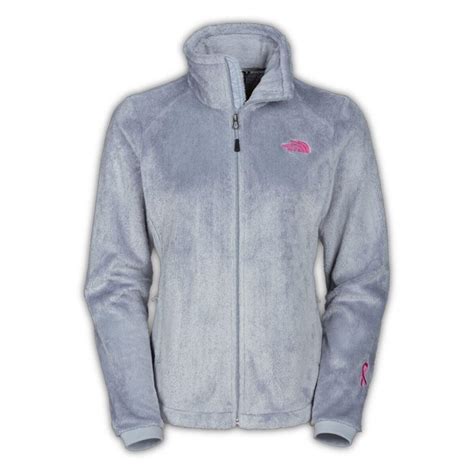 the north face women s osito 2 pink ribbon fleece jacket sun and ski sports