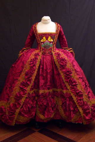 Costumes for sale & hire, delivered. Idle Hands: 1750 Court Dress, Part 1