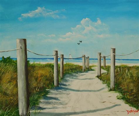 Siesta Key Beach Painting By Lloyd Dobson Fine Art America