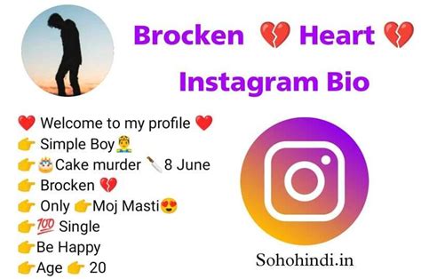 150 Broken Heart Instagram Bio Broken Bio For Instagram