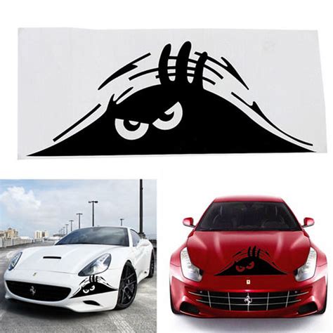 funny peeking monster auto car walls windows sticker graphic vinyl car decal e0 ebay