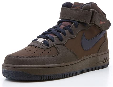 Nike Air Force 1 Mid legion brown trainers 315123 202 | eBay