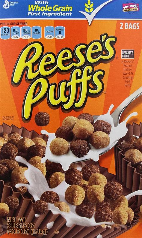 general mills reeses puffs 49 5 ounce