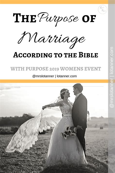 How To Apply The Biblical Purpose Of Marriage To Your Every Day Life