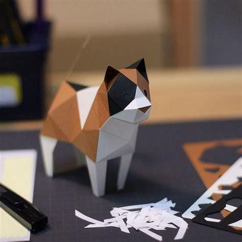 Kakukaku Tiny Papercraft Animal A Lot Mall Paper Crafts Paper
