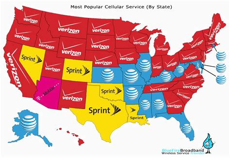 Us Cellular Coverage Map Usa Topographic Map Of Usa With States