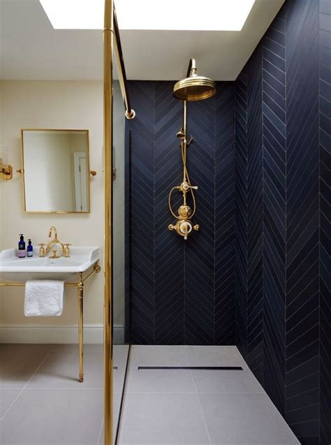 25 Stylish Blue And Gold Bathroom Decor Ideas Digsdigs