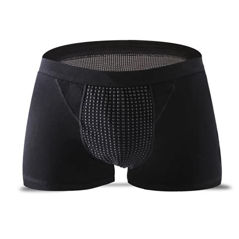 2018 Modal Boxers Men Soft Sexy Underwear Shorts U Convex Pouch Solid Tight Breathable Panties