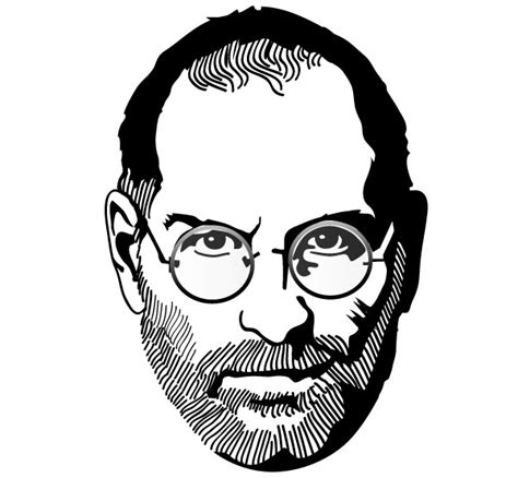 Steve Jobs Vector Clip Art Library