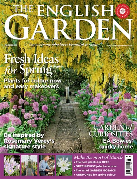 The English Garden Magazine For Everyone Who Loves Beautiful Gardens