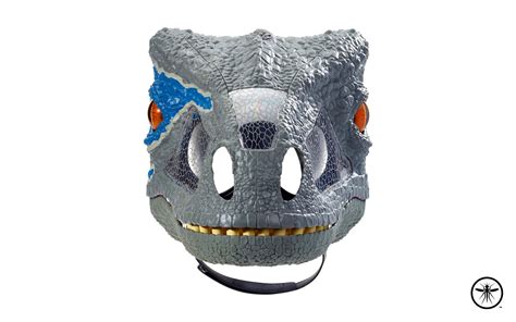 Chomp N Roar Mask Velociraptor Blue Jurassic Report