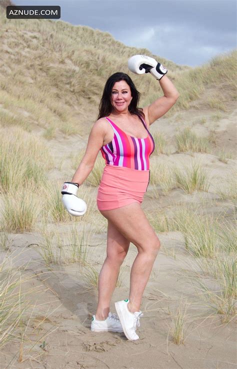 Lisa Appleton Spotted Working Out On The Welsh Sand Dunes 25022019 Aznude