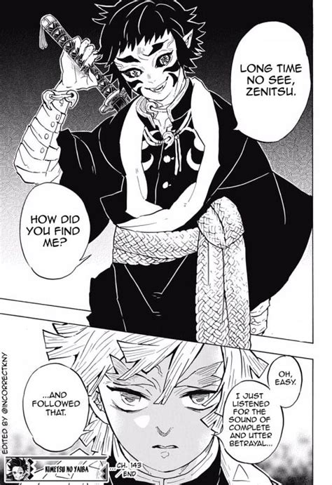 Demon Slayer Zenitsu Fight Manga Manga