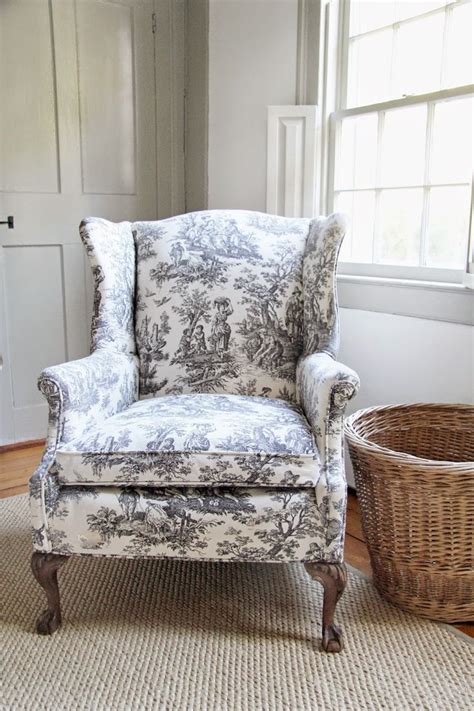 French Farmhouse Wingback Chair