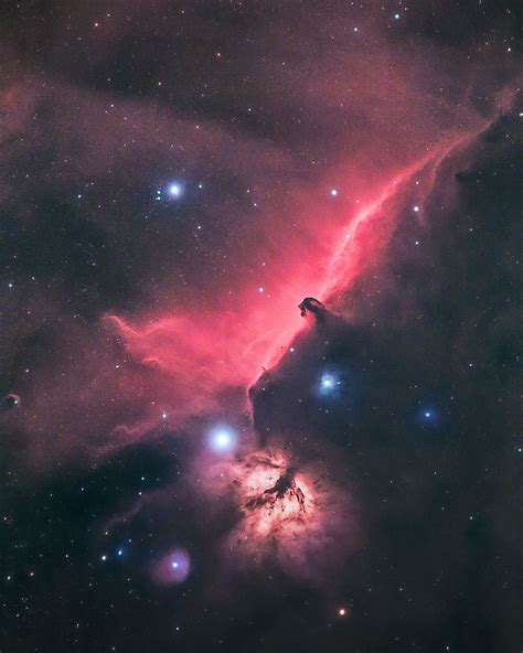 The Horsehead Nebula And Flame Nebula Astrophotography Facts And More