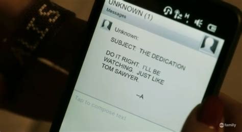 17 Best Images About Pretty Little Liars Messages From A On Pinterest