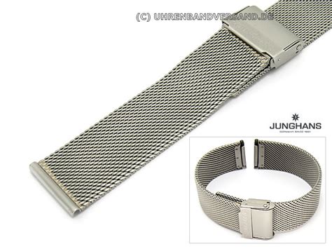 Replacement Watch Strap Junghans 0181720 20mm Stainless Steel Mesh