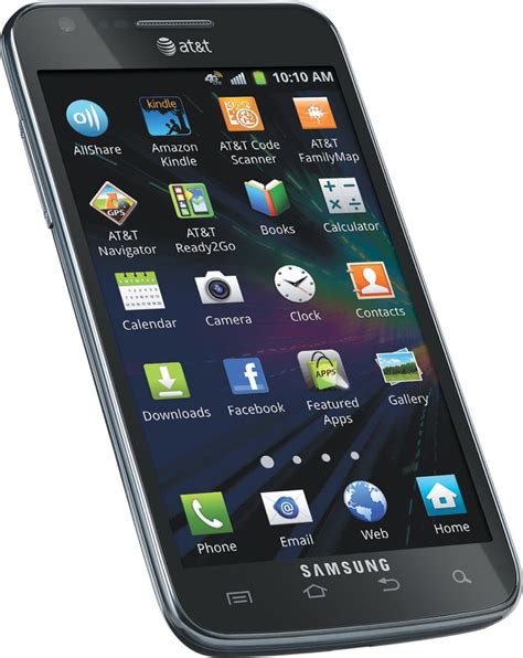 Samsung Galaxy S Ii Skyrocket 4g Android Phone Black Atandt