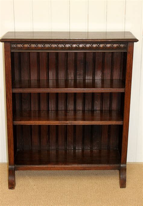 1920s Open Oak Bookcase Antiques Atlas