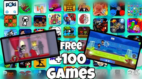 Best Website To Play Free Online Gamespoki 100 Games Youtube