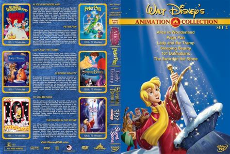 Walt Disneys Classic Animation Collection Set 2 Movie Dvd Custom