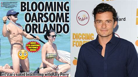 Orlando Bloom Goes Paddleboarding Naked With Katy Perry Youtube